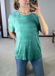 Treasure & Bond: Ribbed Green Deep Sea- Green Dewkist Tee