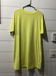 Neon T Shirt Dress 