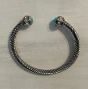 Turqoise Cable Bracelet
