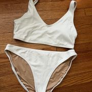 Old navy ivory bikini set