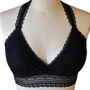 Black Lace Bralette by MAURICES Ladies Sexy Bra ~ Women's Size LARGE