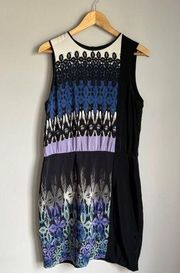 Tibi silk Black Printed Dress