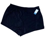 NWT  Plus Size Black Swim Bottoms Size 20