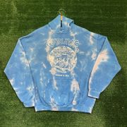 Urban Outfitters Sublime Inna L.B.C Tie Dye Rock Band Oversized Hoodie Size Medium