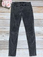 J Brand ladies velour jeans super skinny (801j605)