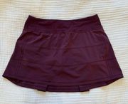 Pace Rival Skirt Purple-Maroon