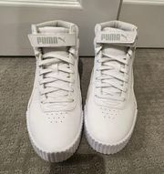 White High Top Sneakers