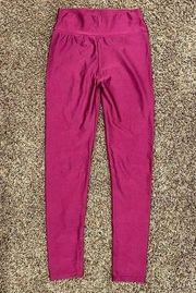 XJboost Pink Butt Scrunch Silky Leggings - Size S/M