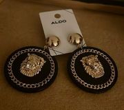 Aldo lion earrings