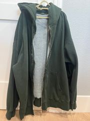 Green Oversized Jacket