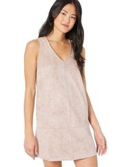 Bishop + Young Anthropology Suede Dress Size XS Pink