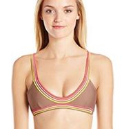 Luli Fama Unstoppable Color Strings Bikini Top NWT