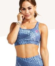 PELOTON X WITH Zepheria Strappy Bra Top & Capri Leggings Size Small