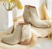 DIBA True Intuitive Leather Booties Size 9 NEW