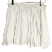 NWOT PRIVACY PLEASE x Revolve Mini Skirt Flowy Stretchy Gauzy Cotton Size Small