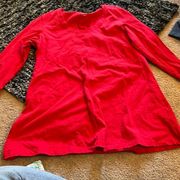 Flax medium red blouse