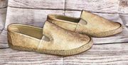 Seven7 Cape Azul Espadrille Flats Size 10 Color Camel