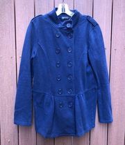 JJ BASICS blue pea coat