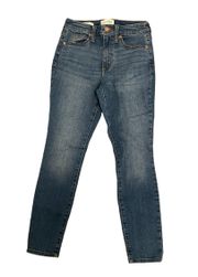 High Rise Skinny Light Blue Jeans