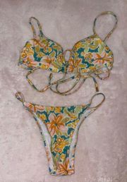 Printed Bikini Set