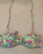 Golly Hicks Floral Bandeau Bikini Top