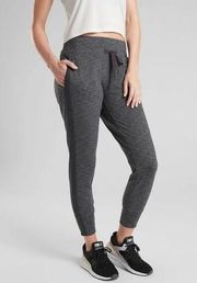 Athleta Metro Downtown Jogger Dark Heather Gray, Sz M