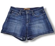 Joe's Jeans Shorts Size 27 W29"xL4.5" Genna Denim Shorts Jean Shorts Stretch EUC 