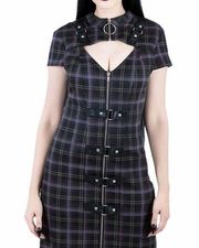 New Killstar Casey O Ring BodyCon Dress Ta…