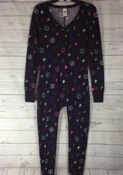 PINK - Victoria's Secret PINK by Victoria’s Secret “P” Colorful Logo Onesie Size Small like new