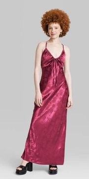 Burgundy Maxi Dress