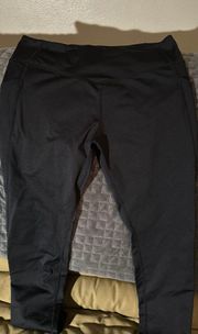 Fleece Lined Leggings With Pocket