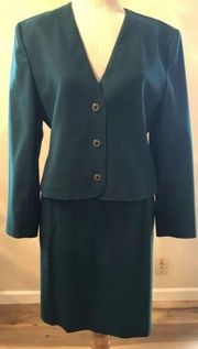 Vintage 2 piece set Miss Pendleton pure virgin wool