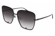 NEW Alexander McQUEEN Oversize Square Frame Sunglasses, 63mm New w/Case