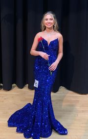 Royal Blue Pageant / Prom Dress