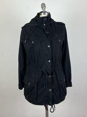 Aritzia Talula Black Utility Jacket