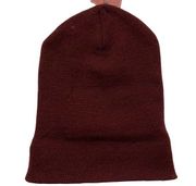 American Needle Red Knit Beanie Hat NWT