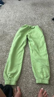 Green Rosa Sweatpants