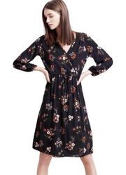 Velvet By Graham & Spencer Danay Floral Challis Wrap Dress