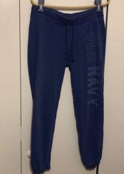 Old Navy Joggers Women’s Size Small Blue Color