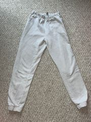 beige pull and bear sweatpants