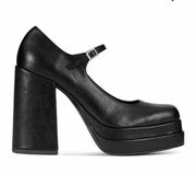 Mary Jane Platform Heels