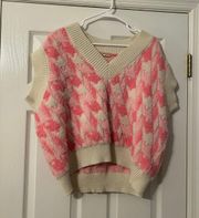 Pink Sweater Vest