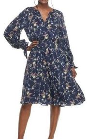 Gal Meets Glam Bonnie Floral Print Blouson dress (12)