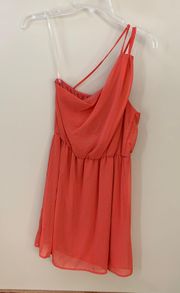 One Shoulder Dress