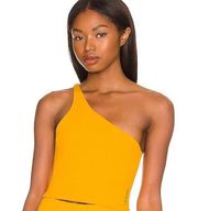 Koral Attract One Shoulder Ribbed Crop Top|XL