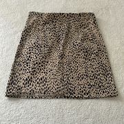 Cute Brandy Melville Cheetah Print Pencil Skirt