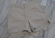 Dockers women's size 4 Khaki Chino shorts MSRP $60