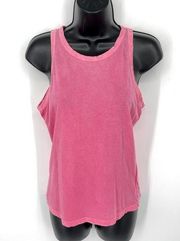 Cotton Citizen NEW Women's Standard Tank Top Lightweight SZ M Vintage Fuchsia