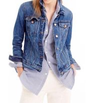 J. CREW Indigo Denim Jean Jacket - size M 