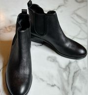 Black Leather Boots